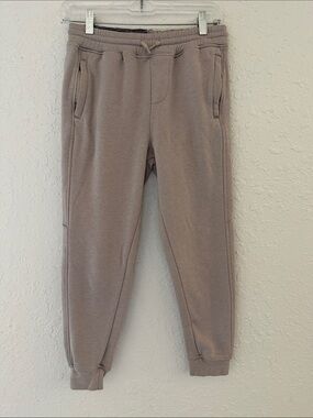 Boys Departwest Tan Jogger Sweatpants with zip pockets size Medium